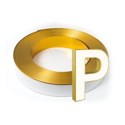 Stylish Channel Letter Trim Cap Aluminum Trim Cap Perfect For Outdoor Signs