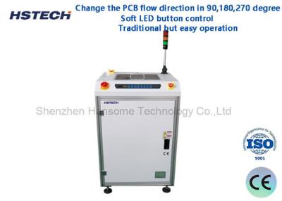 Touch Screen 90 Degree PCB Turn Conveyor for Electronic Assembly