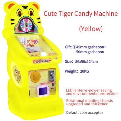 Sweet Candy Claw Machine Grabber Enchanting Tiger Colorful Candy Dispenser