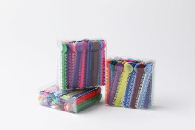 Colorful Orthodontic Elastic Ligature Ties For Optimal Dental Treatment