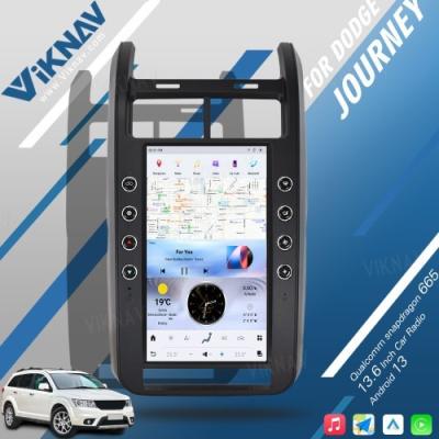 VIKNAV 13.6  Inch Car Radio For Dodge Journey 2009-2015 Android Wireless Carplay Head Unit Stereo