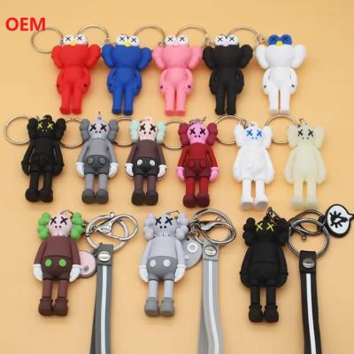 3D Character Keychain With Metal Key Ring Custom Keychain