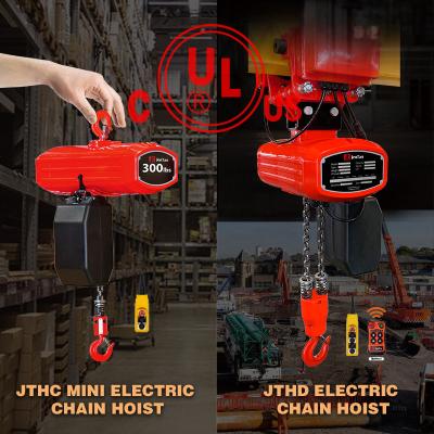 Electric Chain Hoist with Quick Voltage Switching and Adjustable Limit Switches for Easy Load Control