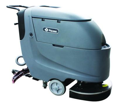 Dycon Small Electric Floor Scrubber Walk Behind Sweeper Scrubber With Big Mouth Recovery Tank
