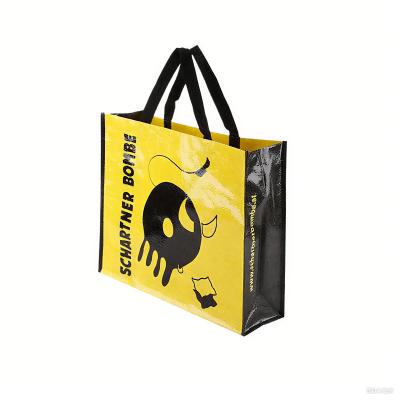 PP Laminated Woven Tote Bags with Handles Custom Printed Shopping & Promotional Bags