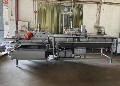 4.8KW Automatic Vegetable Washer 220V / 380V Lettuce Cleaning Machine