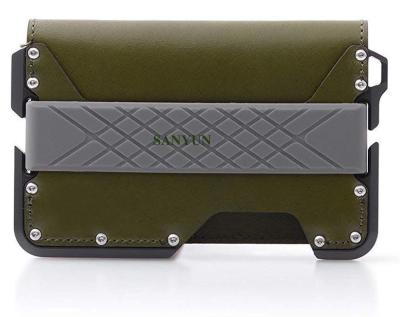 Customizable Aluminium Card Wallet CNC Machining Anode Oxidizing RFID Protection