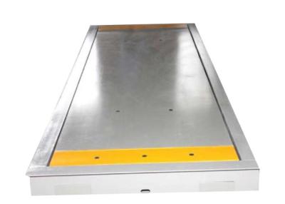 Grey Fixed 3.2m 40T Truck Axle Scale For Transportaion