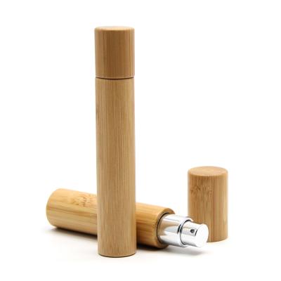 5ml 10ml Capacity Bamboo Spray Bottles With Bamboo Lid Cap
