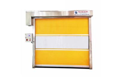 Industrial High - Wind Area High Speed Door With Strong Wind Bar AC 220V - 240V