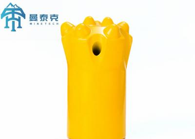 Durable Carbide Steel Tapered Button Bits With Long Skirt Design