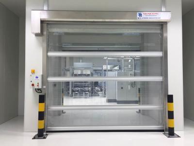 Durable External Industrial High Speed Door With Shoulder Protection