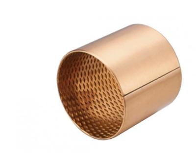 Metallic Marginal Lubricated Bronze Sleeve Bearings CuSn5Pb5Zn5